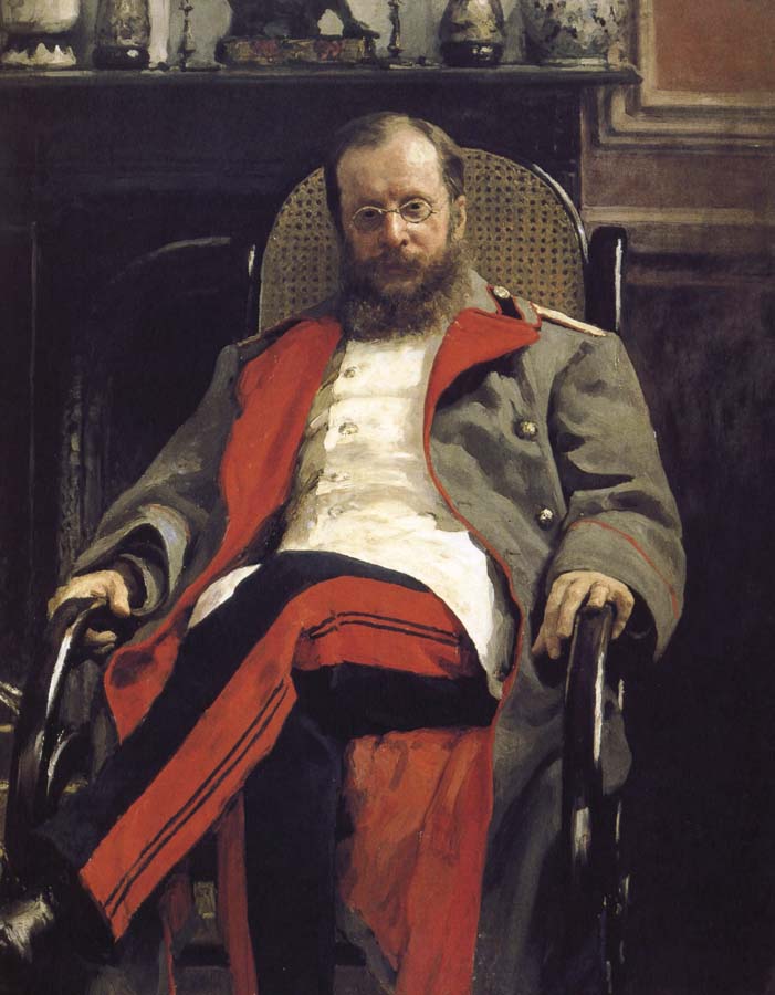 Portrait of a man sitting